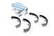 Колодки ручника Nissan Navara/Pathfinder 05- (190x33) 0 986 487 929 фото 1