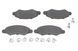 Колодки тормозные (передние) Subaru Justy 03-/Opel Agila 00-07 0 986 494 458 фото 2