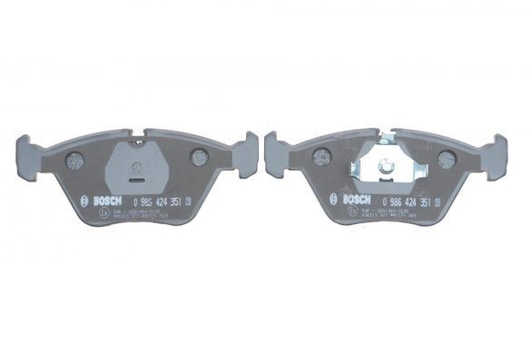 Колодки тормозные (передние) Audi 100/200 83-91/Peugeot 605 89-99 0 986 424 351 фото