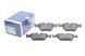Колодки тормозные (передние) Audi 100/200 83-91/Peugeot 605 89-99 0 986 424 351 фото 1
