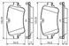 Колодки тормозные (задние) Audi A6/A7/A8/Q7/Q8/VW Touareg 16- 0 986 495 426 фото 2