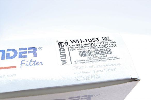 Фільтр повітряний Jaguar XE/XF/Land Rover Range Rover 2.0/3.0D 17- (Wunder WH 1053) WH 1053 фото
