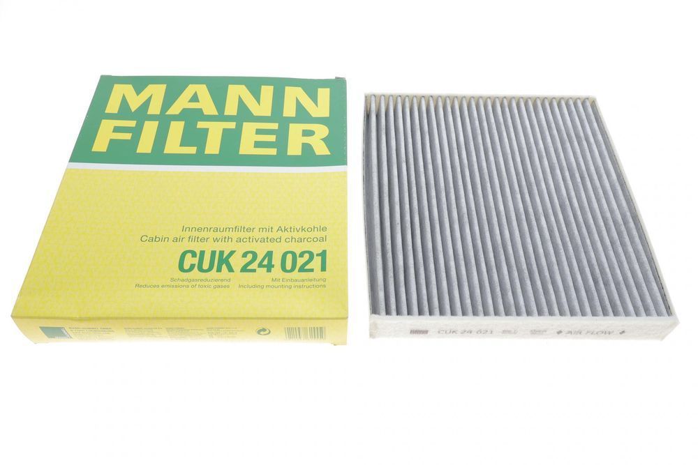 Фільтр салону BMW 2 (U06) 21-/X1 (U11) 22- (вугільний) (MANN CUK 24 021) CUK 24 021 фото