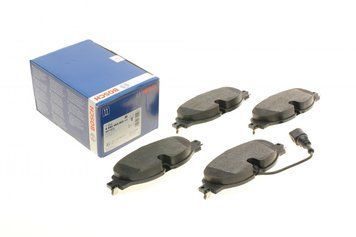 Колодки гальмівні (передні) Audi A3/Q2/Q3/Seat/Skoda Octavia/Kodiaq/VW Golf/Passat B8 12-(+датчик) 0 986 494 660 фото
