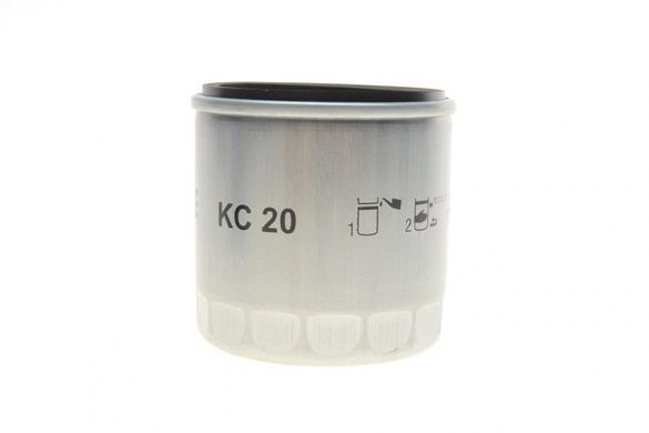 Фильтр топливный Ford A0306-A0706/A0309-A0709 73-/Iveco Bus LE 320/LE360 16- (заменен на KC 20 MAHLE (KNECHT KC 20) KNECHT KC 20 фото