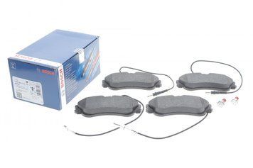 Колодки гальмівні (передні) Citroen Berlingo 96-11/Xsara/Peugeot 306 93-05/Partner 96-15 (+датчики) 0 986 424 414 фото