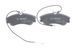Колодки гальмівні (передні) Citroen Berlingo 96-11/Xsara/Peugeot 306 93-05/Partner 96-15 (+датчики) 0 986 424 414 фото 3